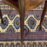 Louis XV style bedside table in rosewood and oak from the 1970s.