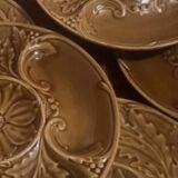 Lots assiettes artichaut Gien