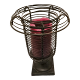 Wrought iron candle holder