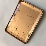 Beveled travel mirror