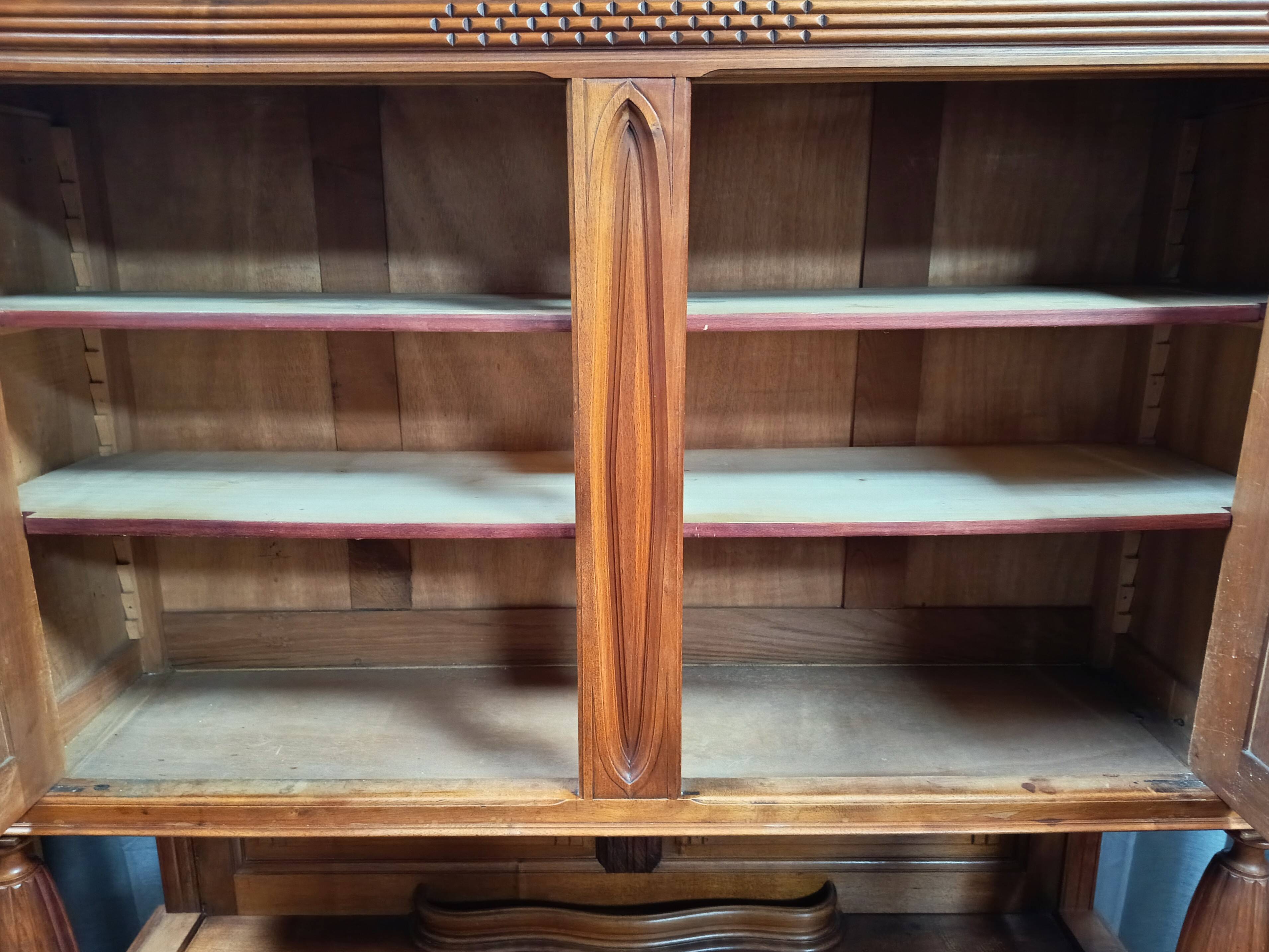 Art Deco walnut sideboard