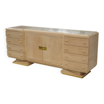 Buffet Art Déco moderniste signé Pechon (MOF 1941) pour le décorateur Pebreuil