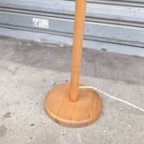 Solid pine floor lamp, Sweden 1970