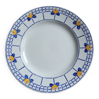 Grande assiette de présentation Ribeauville de Sarreguemines