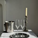 Vintage silver-plated champagne bucket H19