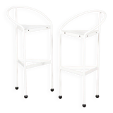 Paire de tabourets Bermudas par Carlos Miret pour Amat, circa 1983