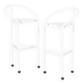 Pair of Bermudas stools by Carlos Miret for Amat, circa 1983