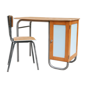 School desk + chair year 80