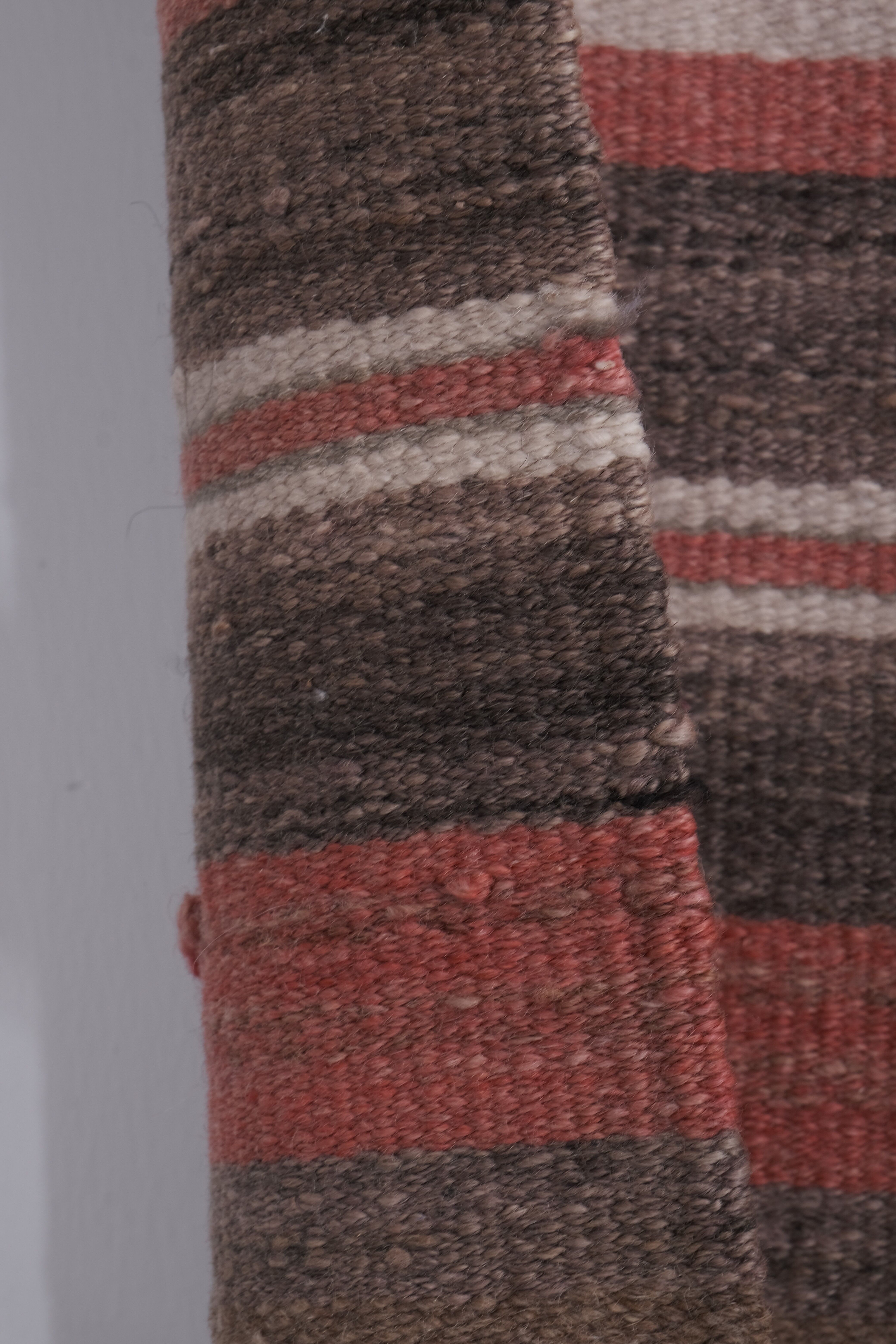 Vintage Turkish rug from Oushak, hand-woven 84x351 cm