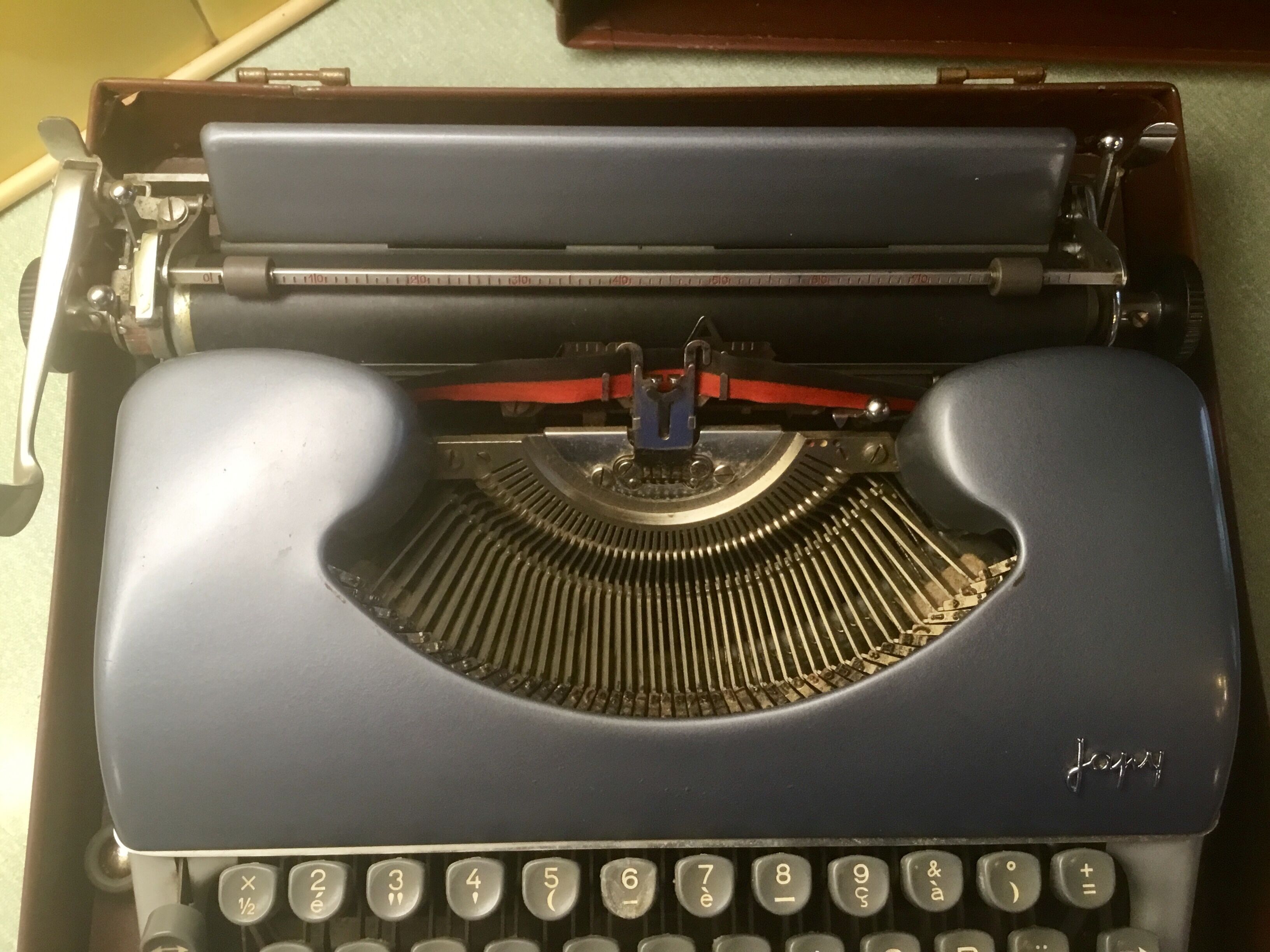 Machine a ecrire Japy vintage