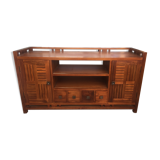 Low buffet in exotic wood