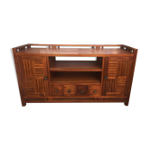 Low buffet in exotic wood