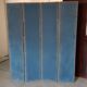 Antique screen with 4 leaves or 4 double-sided panels.