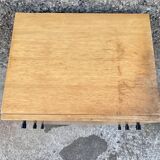 Commode vintage pieds metal