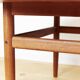 Table basse vintage par Niels Bach pour Niels Bach As, années 1960.