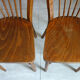 Paire de chaises bistro Baumann années 50/60