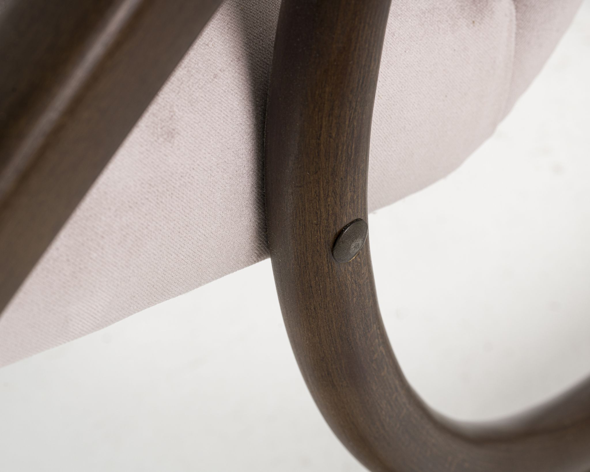 Bentwood rocking chair from TON, 1960s