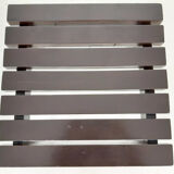 Set of 2 "slat" side tables, The Netherlands 1950