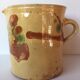 Glazed earth pitcher