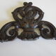 Old metal door ornament - 1930s
