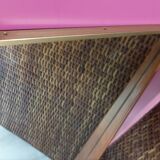 Scandinavian entrance mirror from the 60s 42x117cm