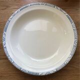 Antique earthenware serving dishes from Salins - Terre de fer