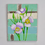 Painting on driftwood