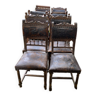 lot de 12 chaises