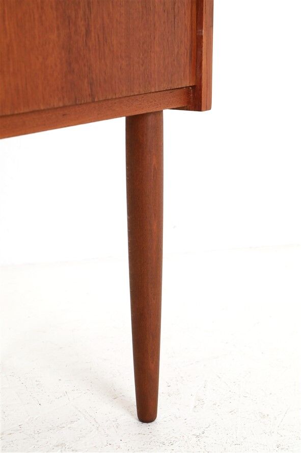 Filigree mid-century teak chest of drawers / Danish modern design / 1960s