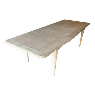 Table de ferme avec rallonges 