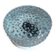 Ceiling lamp in molded glass
