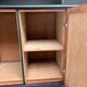 Sideboard 2 bodies, XXL format, old wooden school furniture
