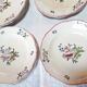 Set of 13 plates Gien earthenware 25cm