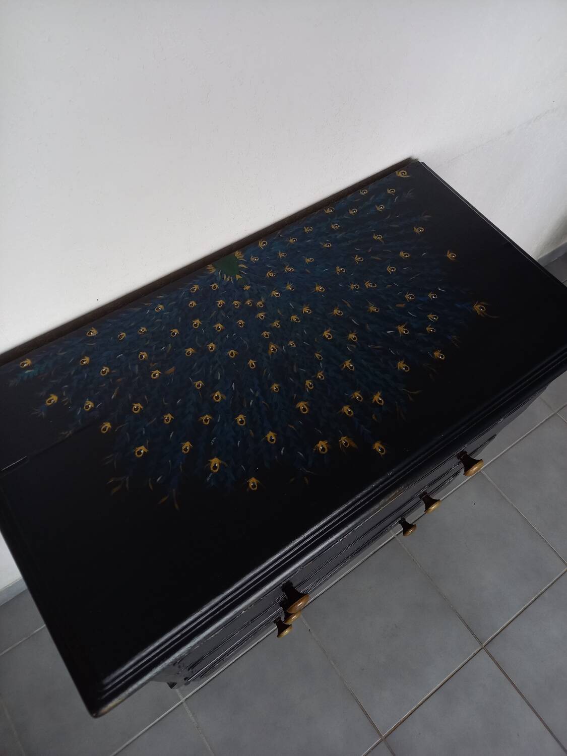 Peacock 3-drawer chest of drawers