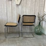 Pair of B32 chairs by Marcel Breuer