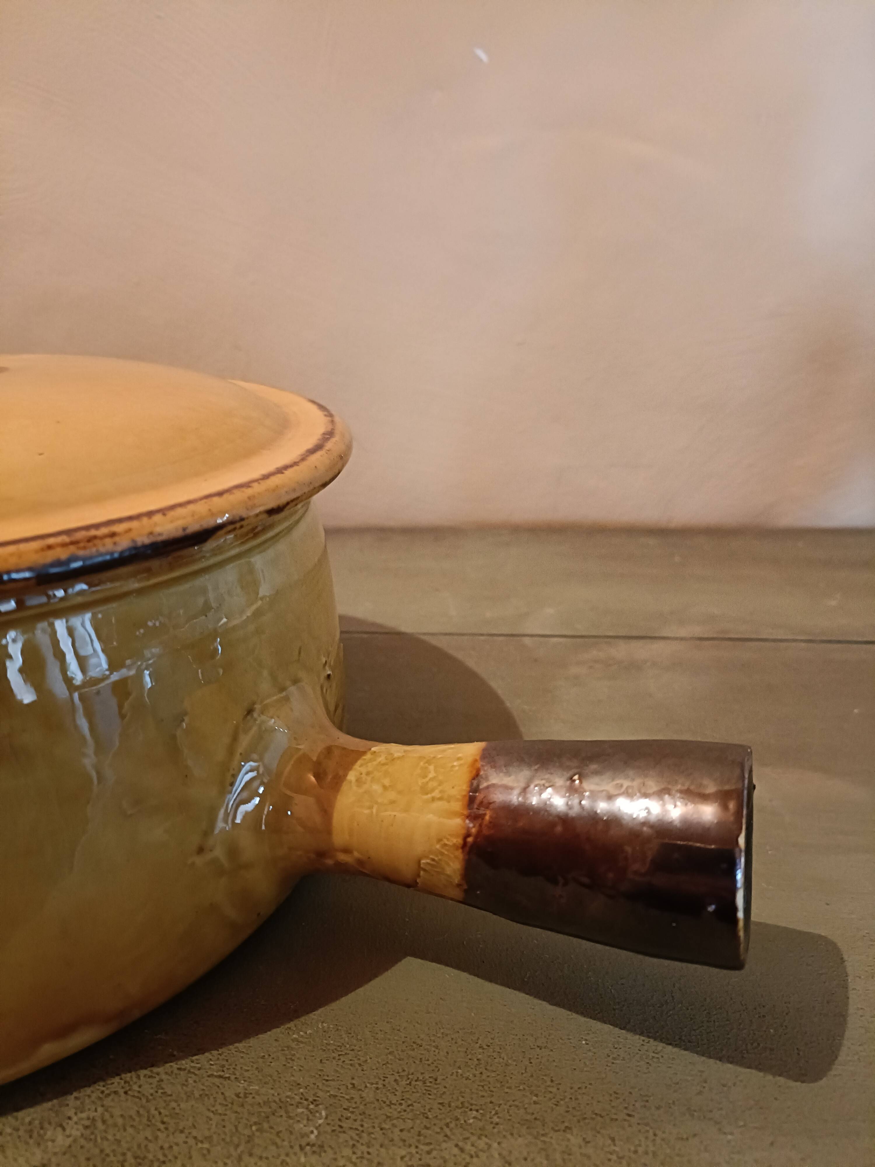 Large covered casserole Vallauris