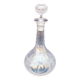 Baccarat crystal carafe monogram 19th century
