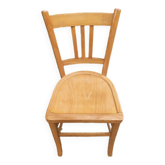 Wooden chair bistrot