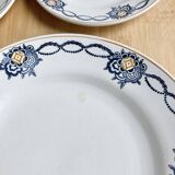 4 Terre de fer flat plates - Saint-Amand