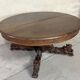 Immense Table A Allonges Style Renaissance En Noyer Massif ( 504 Cm )