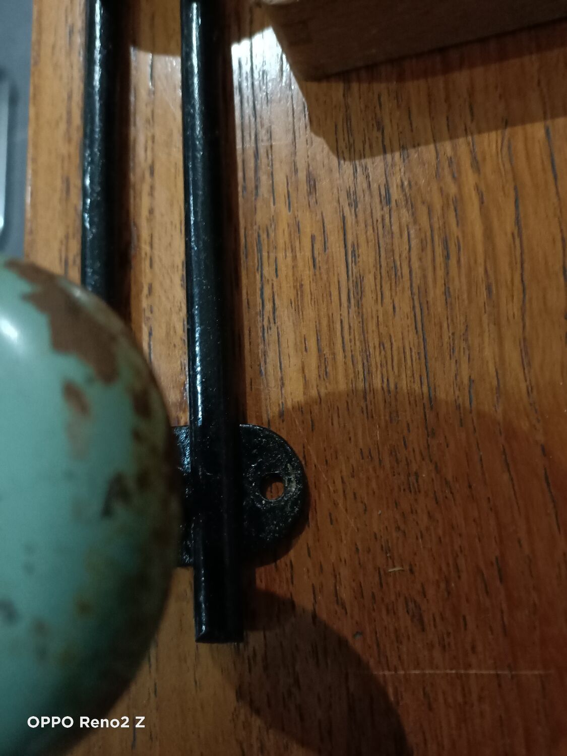 Vintage wall coat rack