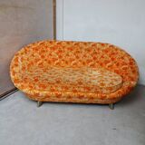 Vintage Bretz oval sofa