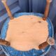 Paire de chauffeuses fauteuils anciens