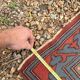Antique Shirvan carpet Caucasus 125x190 handmade wool geometric tribal boho