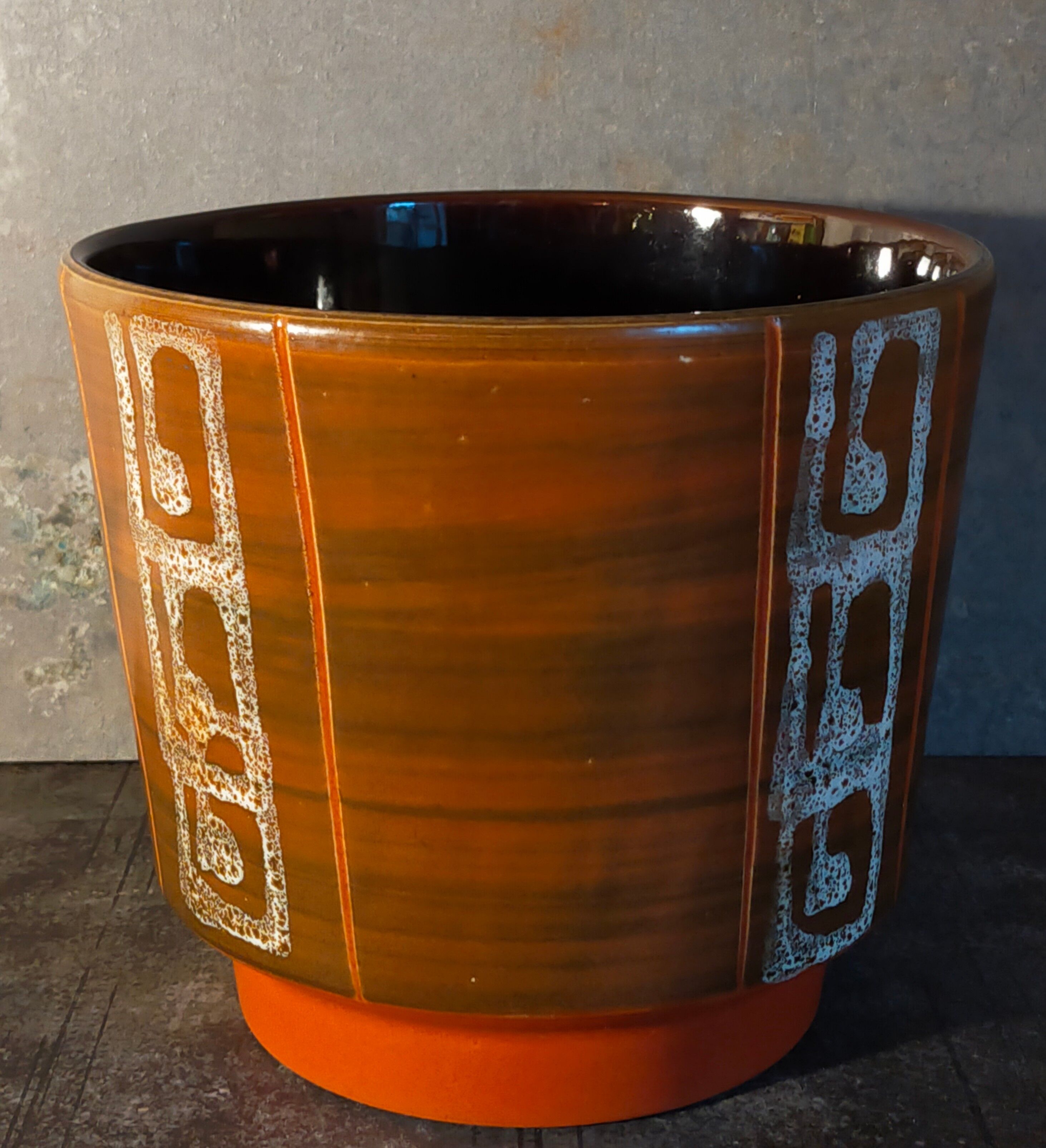 Ceramic pot cover 50s