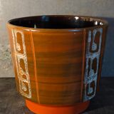 Cache-pot en céramique années 50