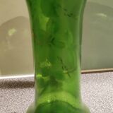 Vase en verre émaillé art nouveau