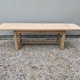 Sanded farmhouse table extensions 275 cm