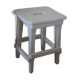 Handcrafted white oak stool