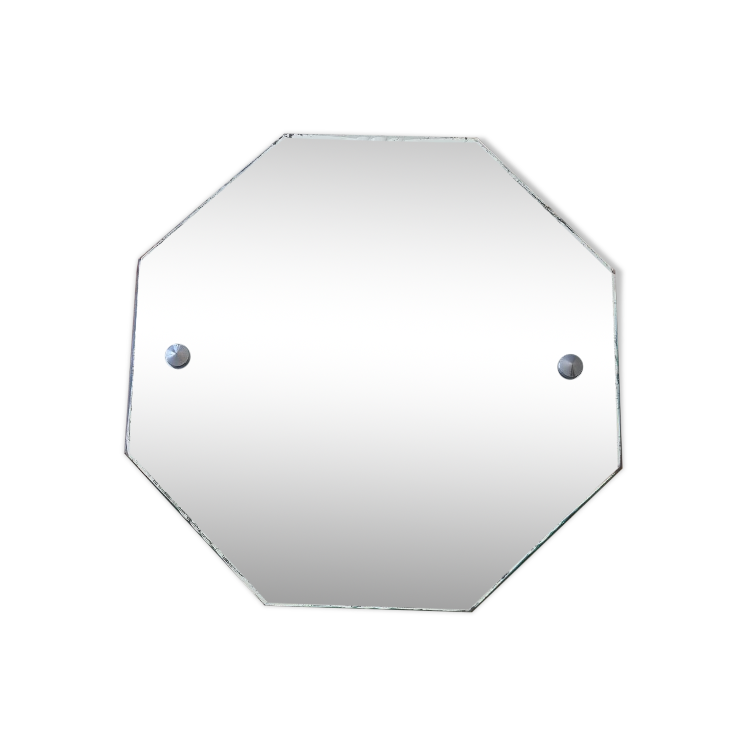 Art Deco Beveled Mirror 50x50cm